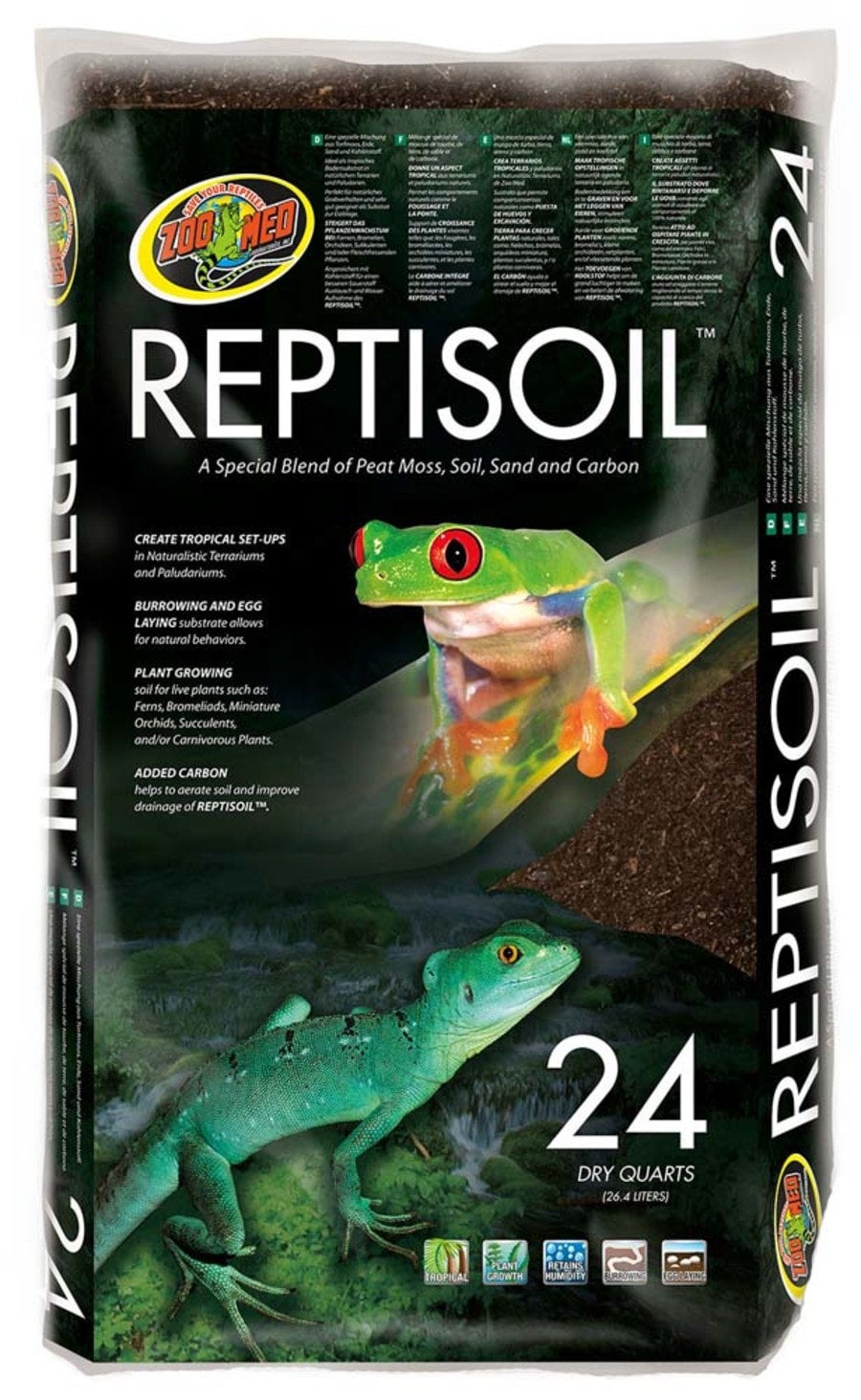 Zoo Med ReptiSoil 24qt | Cold Blooded & Bizarre